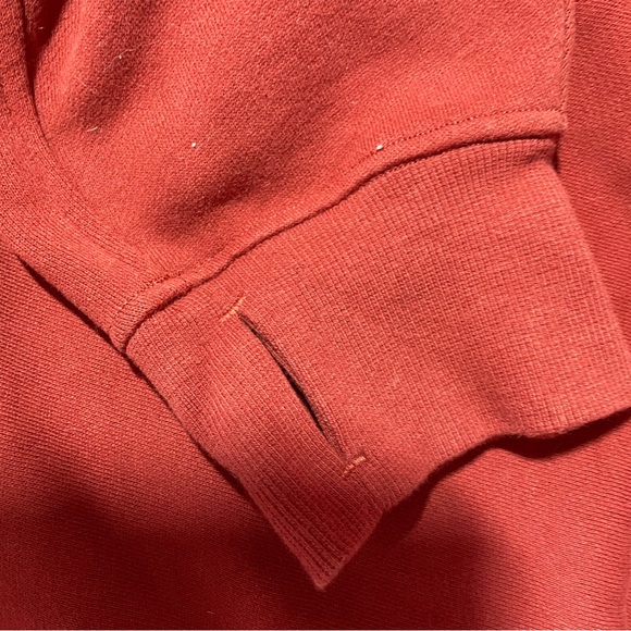 lululemon Scuba Oversized Funnel Neck Half Zip Terra Orange XL/XXL - Picture 5 of 5